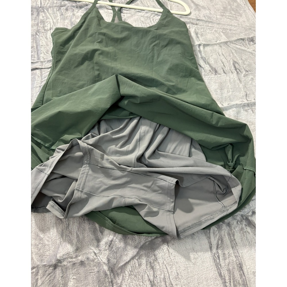 Outdoor Voices Exercise Dress Evergreen Active Mini Dress Womens L Casual Shorts - Picture 8 of 9